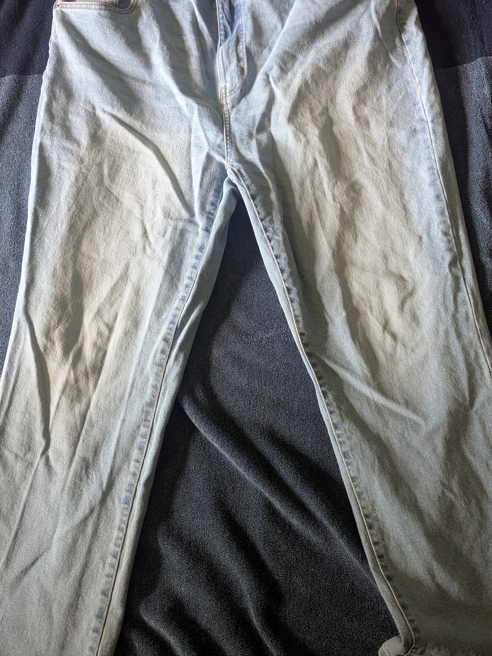 Celebrity Pink Light Blue Denim Jeans Size 20